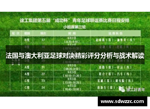 法国与澳大利亚足球对决精彩评分分析与战术解读