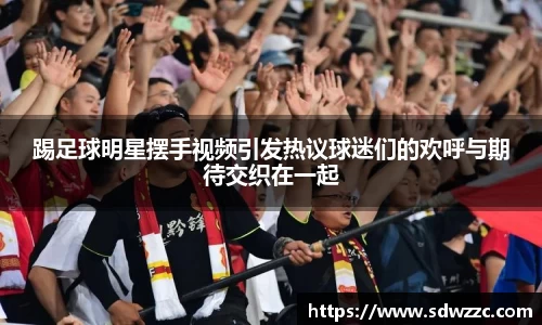 踢足球明星摆手视频引发热议球迷们的欢呼与期待交织在一起