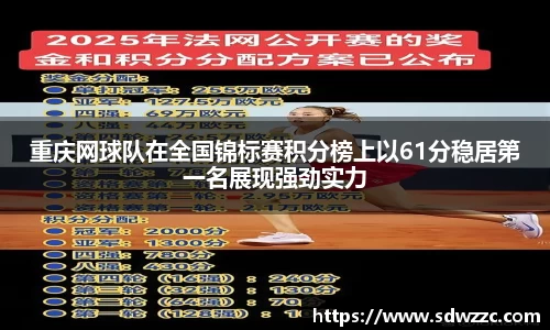 重庆网球队在全国锦标赛积分榜上以61分稳居第一名展现强劲实力